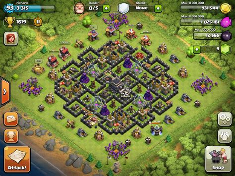 good town hall 9 bases